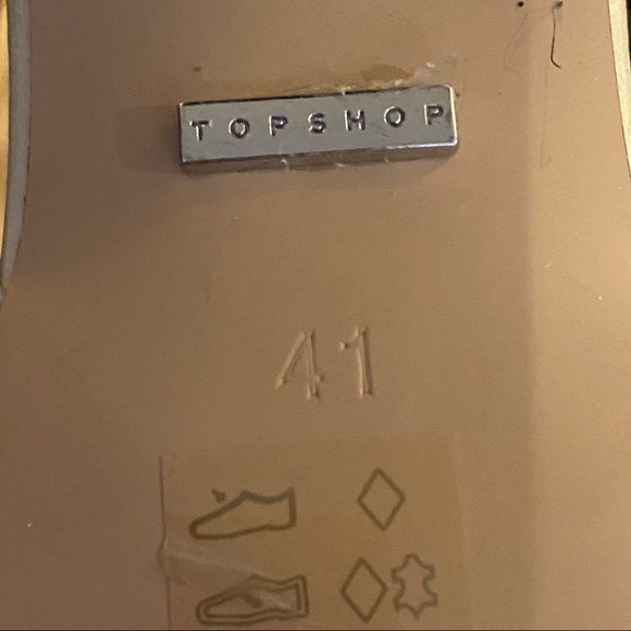 Topshop 2-tone pleather heels - Picture 6 of 7